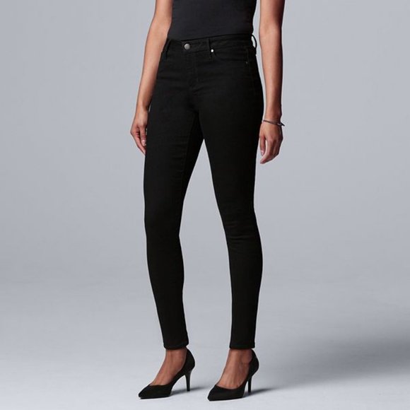 Simply Vera Wang Skinny Jean 